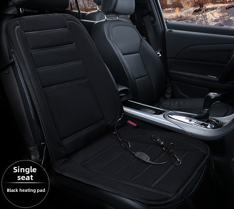 Winter car heating seat cushion