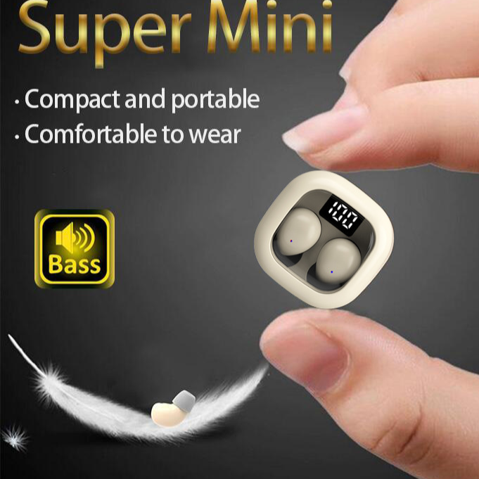 Wireless Noise-Cancelling Mini Bluetooth Earphones