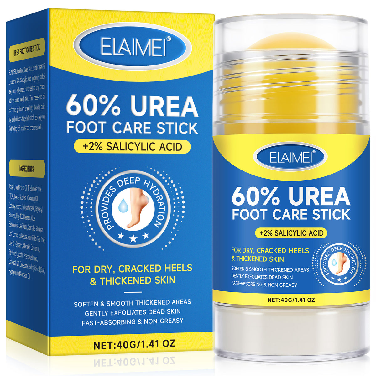 Moisturizing Exfoliating Foot Care Stick