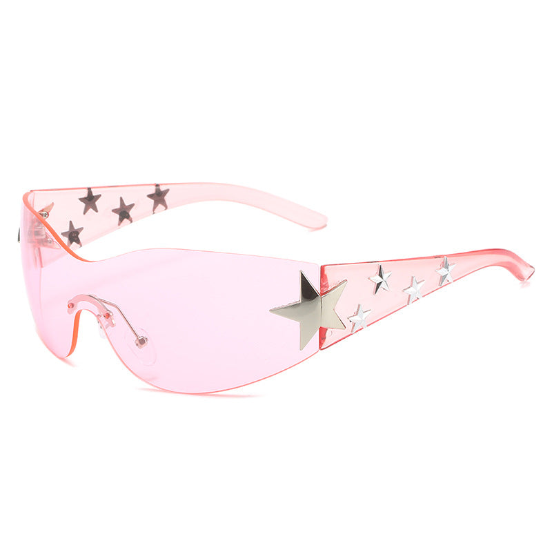 Diamond-studded sunglasses