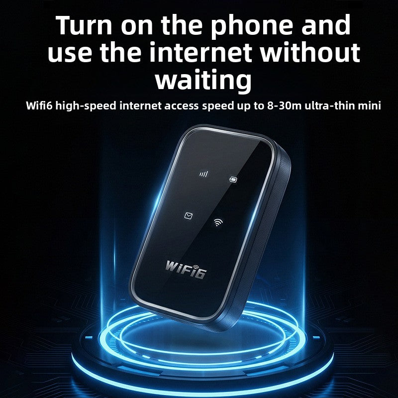 Portable 4G WiFi Router with Mirror Display
