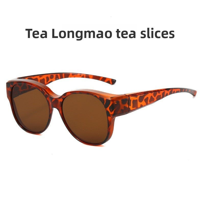 Polarized Over-Glasses Sunglasses UV400 Protection HD Lens Fit Over Prescription Glasses