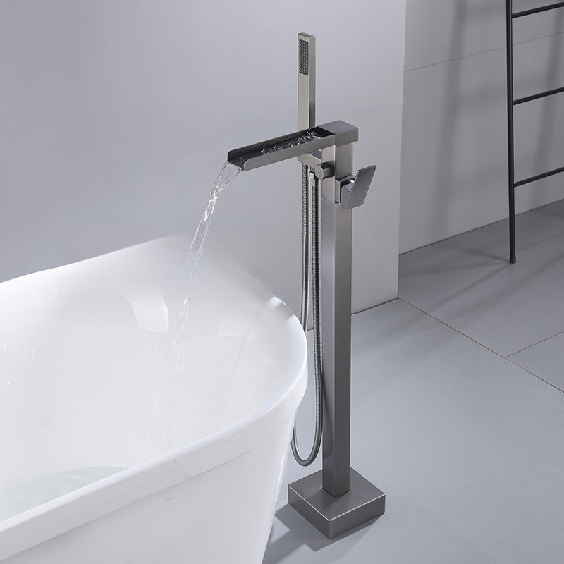 Freestanding Brass Bathtub Faucet with Shower