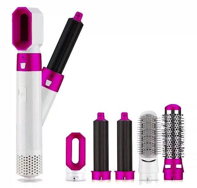 Multifunctional Hair Styler with Straightening and Curling