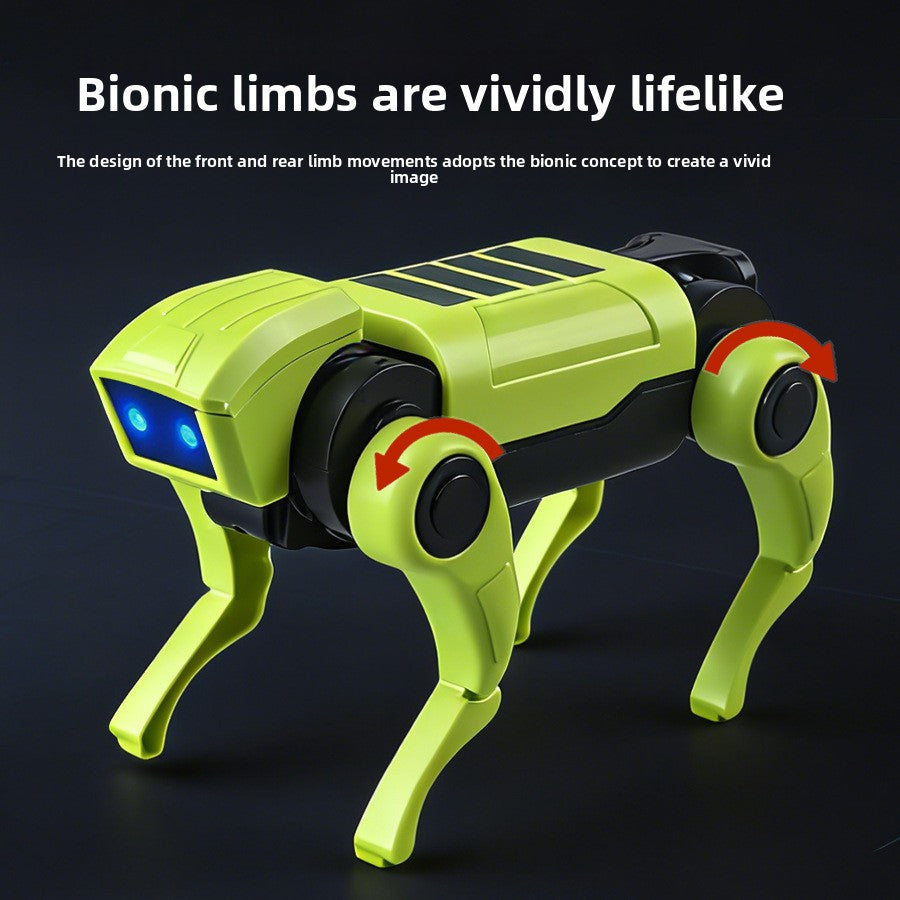 Educational DIY Light-Up Robot Dog Toy