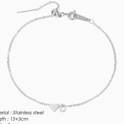 Letter Bracelet Woman
