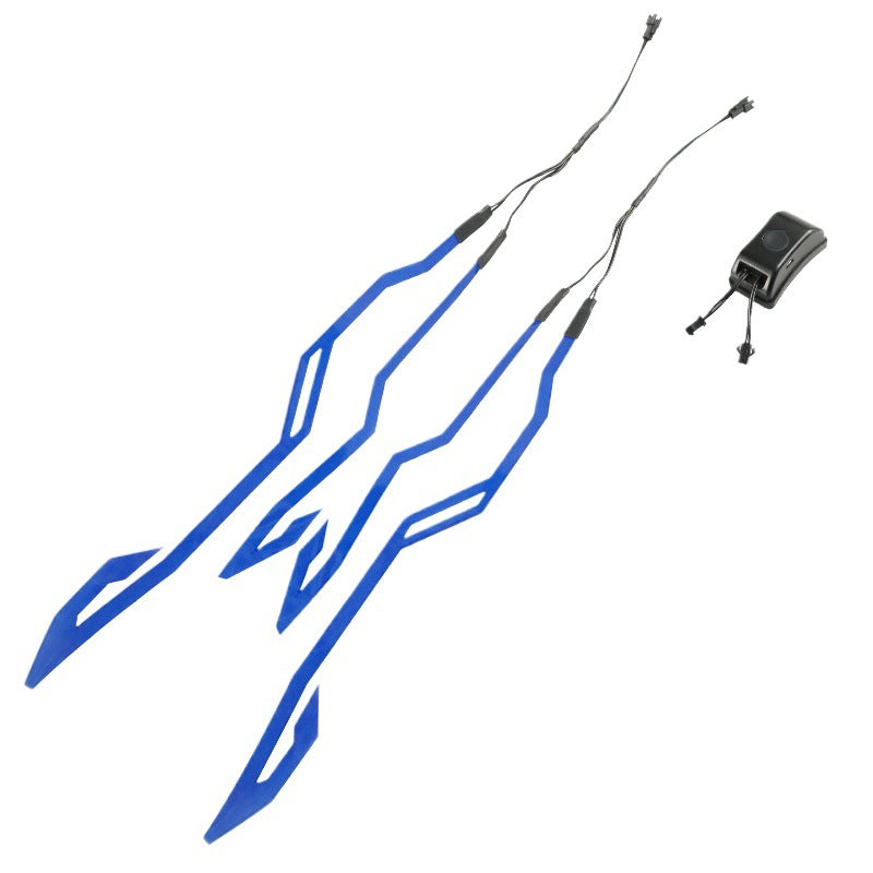 Self-Adhesive EL Motorcycle Helmet Light Strip Decoration Strip
