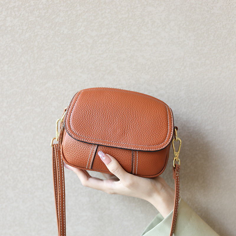 Genuine Leather Women Shoulder Crossbody Bag