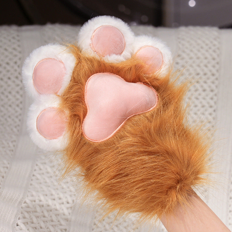 Adult Plush Animal Costume Gloves Boots Wings