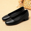 Womens Low Heel Professional Work Shoes