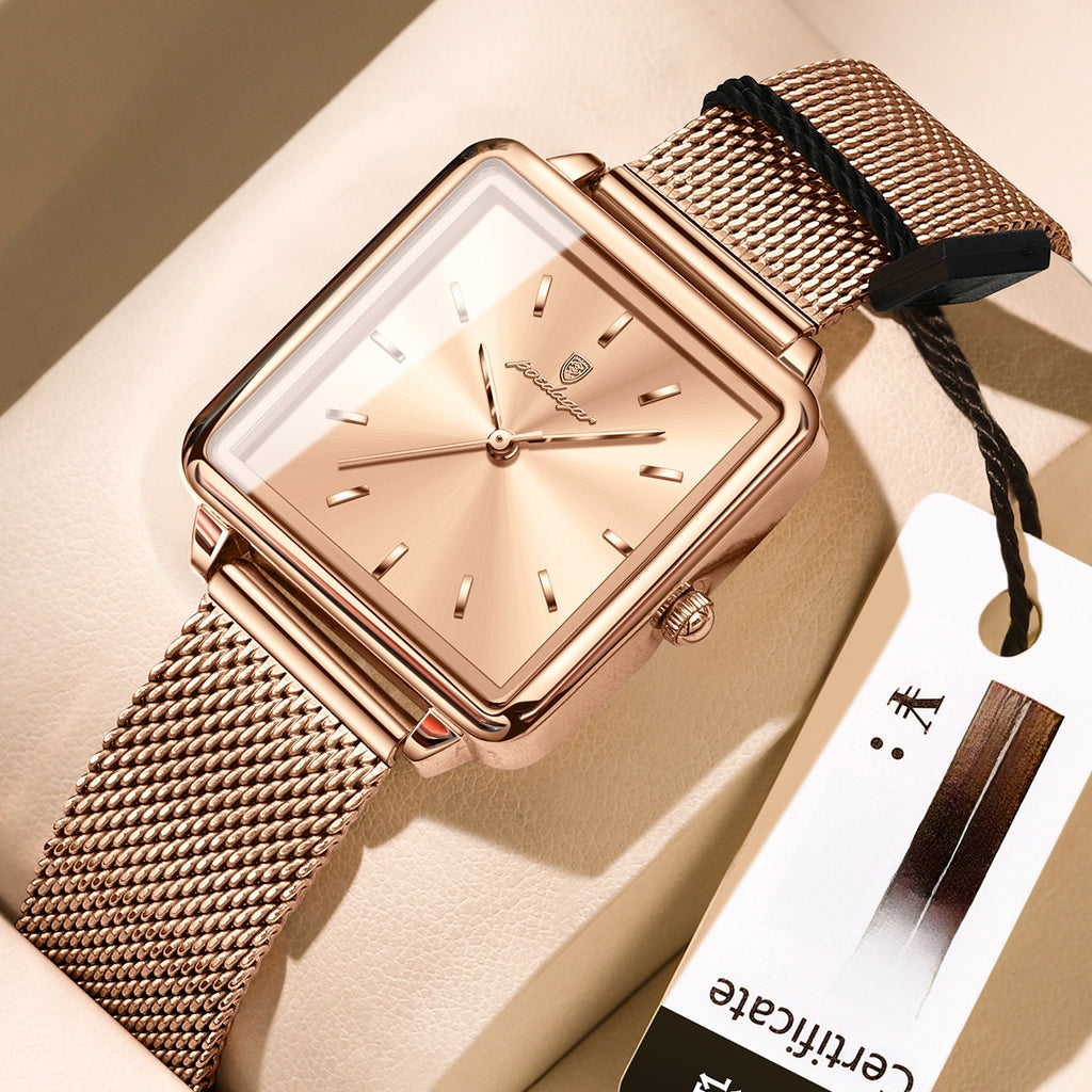 Square Quartz Watch