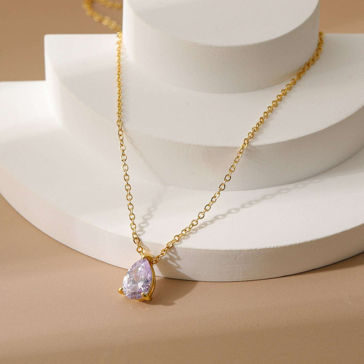 zircon necklace