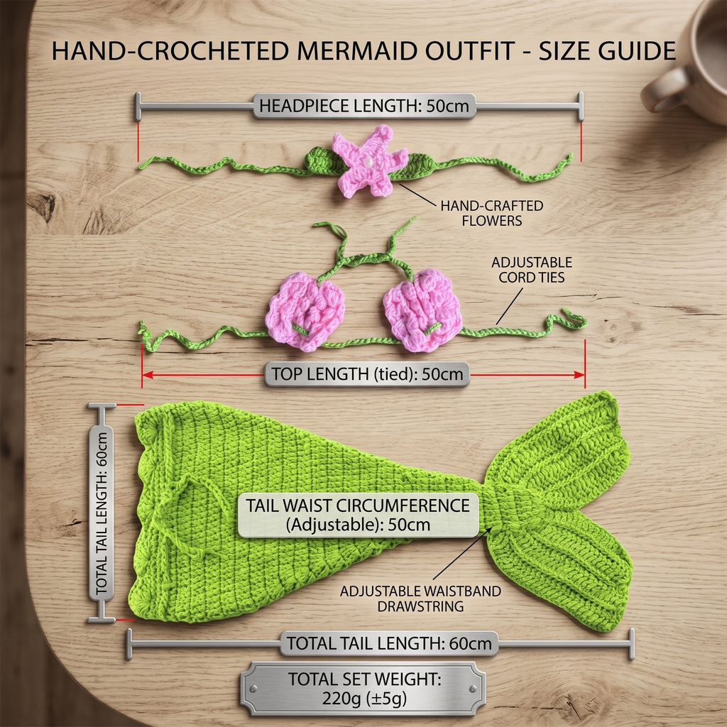 Handmade wool knitting newborn photography clothing