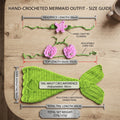 Handmade wool knitting newborn photography clothing