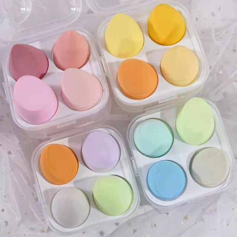 Ultra-Soft Makeup Sponge Set with Storage Box