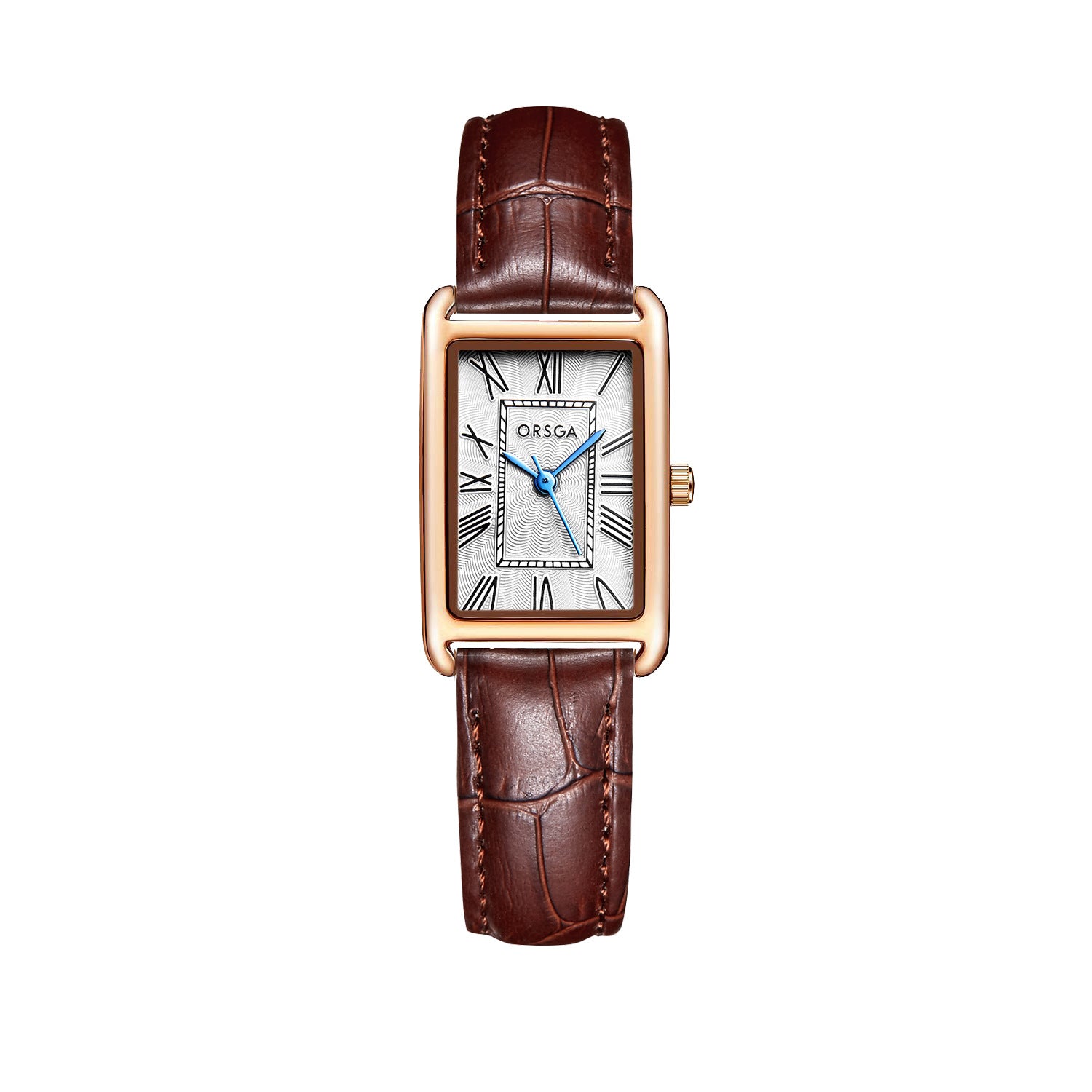 Women Square Stainless Steel Quartz Watch