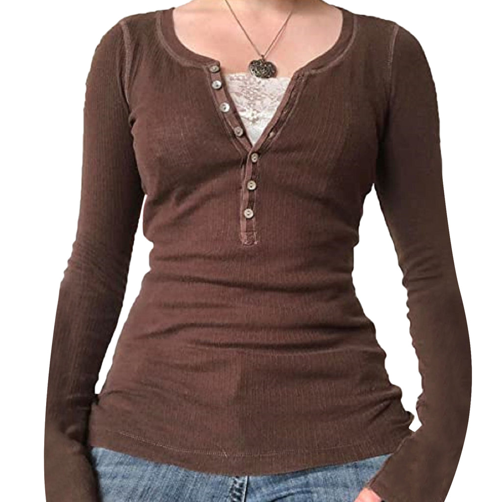 French Style Knitted Lace Top