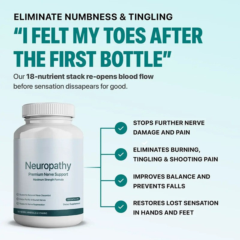Neuropathy Premium Nerve Support Capsules