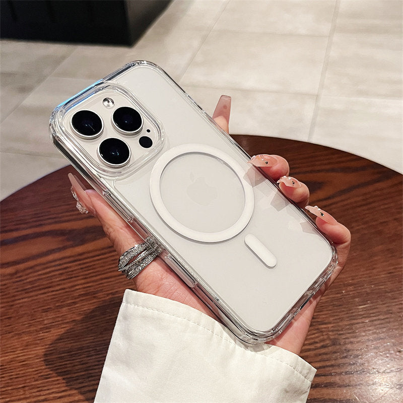 Magnetic Transparent Phone Case