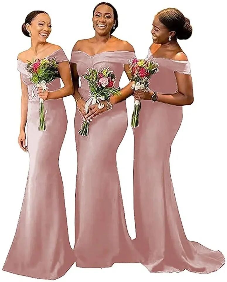 Elegant and simple women's evening dress