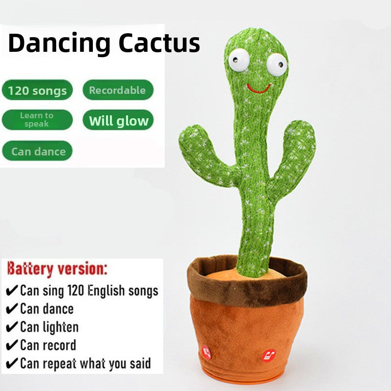 Plush cactus toy