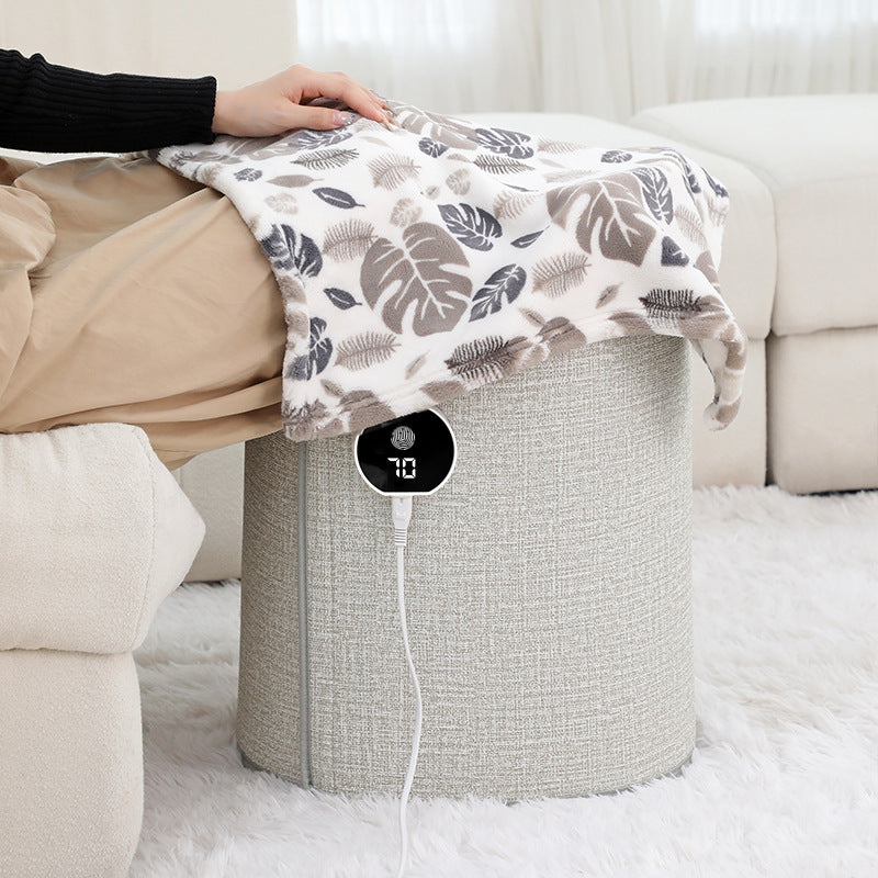 Electric Foot Warmer Desk Heater Pad with Touch Control