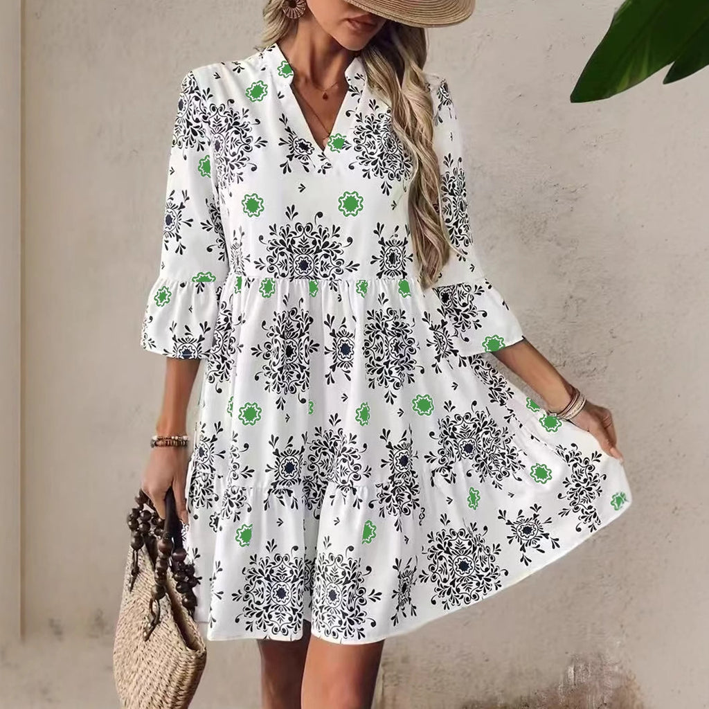 Ruffle dress