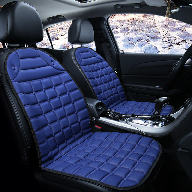 Winter car heating seat cushion