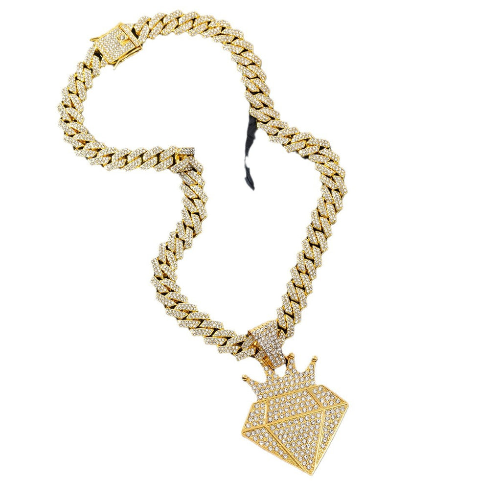 Diamond Crown Pendant