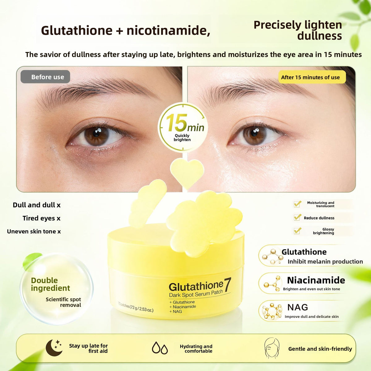 Clover Extract Hydrating Eye Mask
