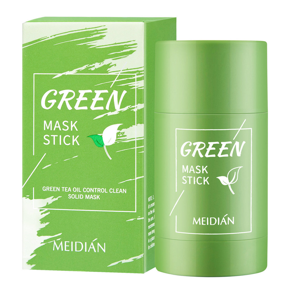 Green tea cleansing solid mask