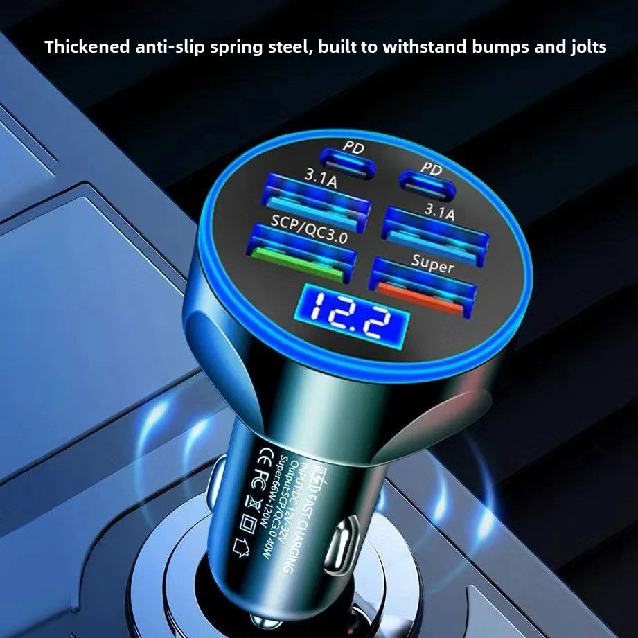Multi-Port Car Fast Charger
