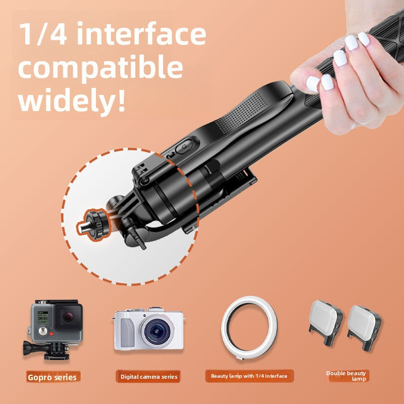Selfie stick anti-shake telescopic tripod