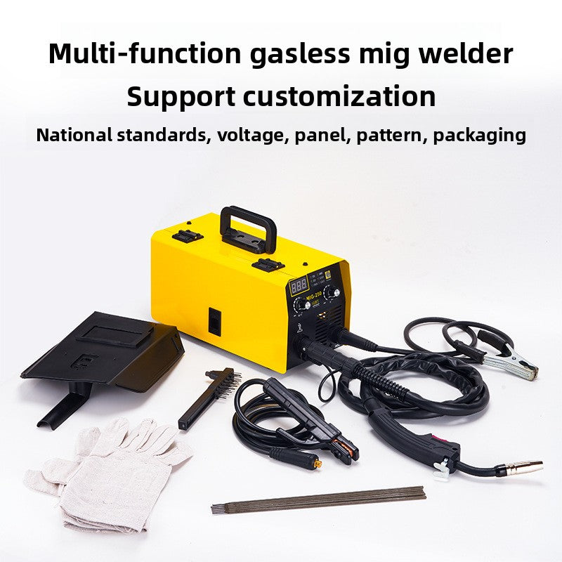 Dual-purpose gasless MIG welder
