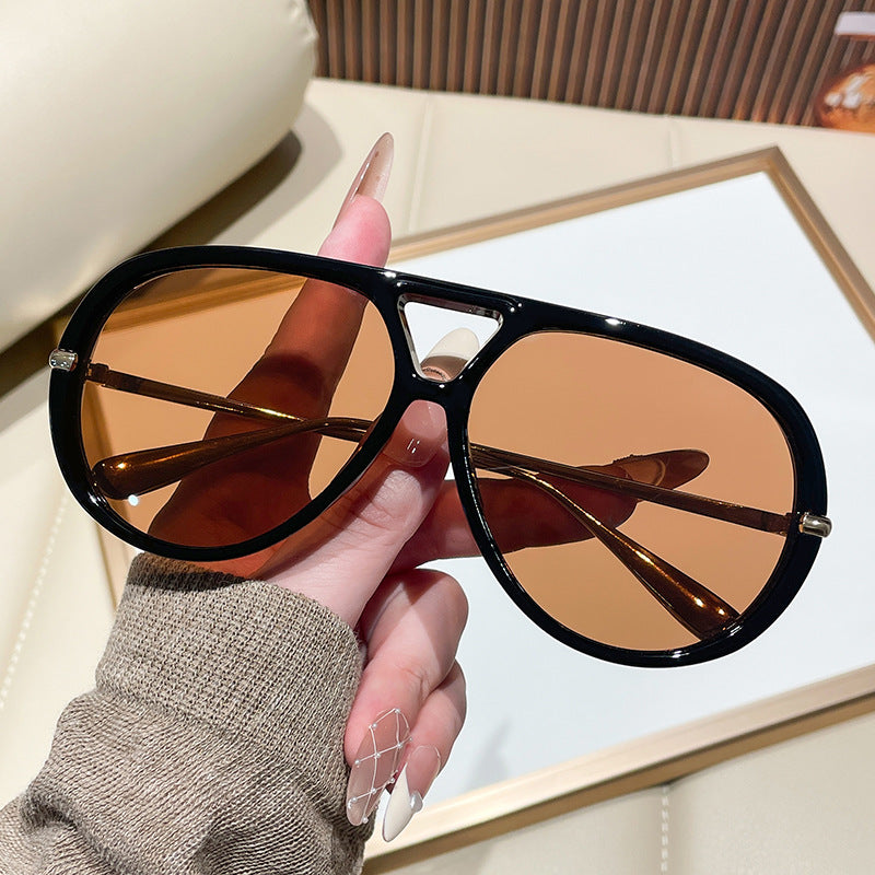 Retro Aviator Sunglasses with UV Protection