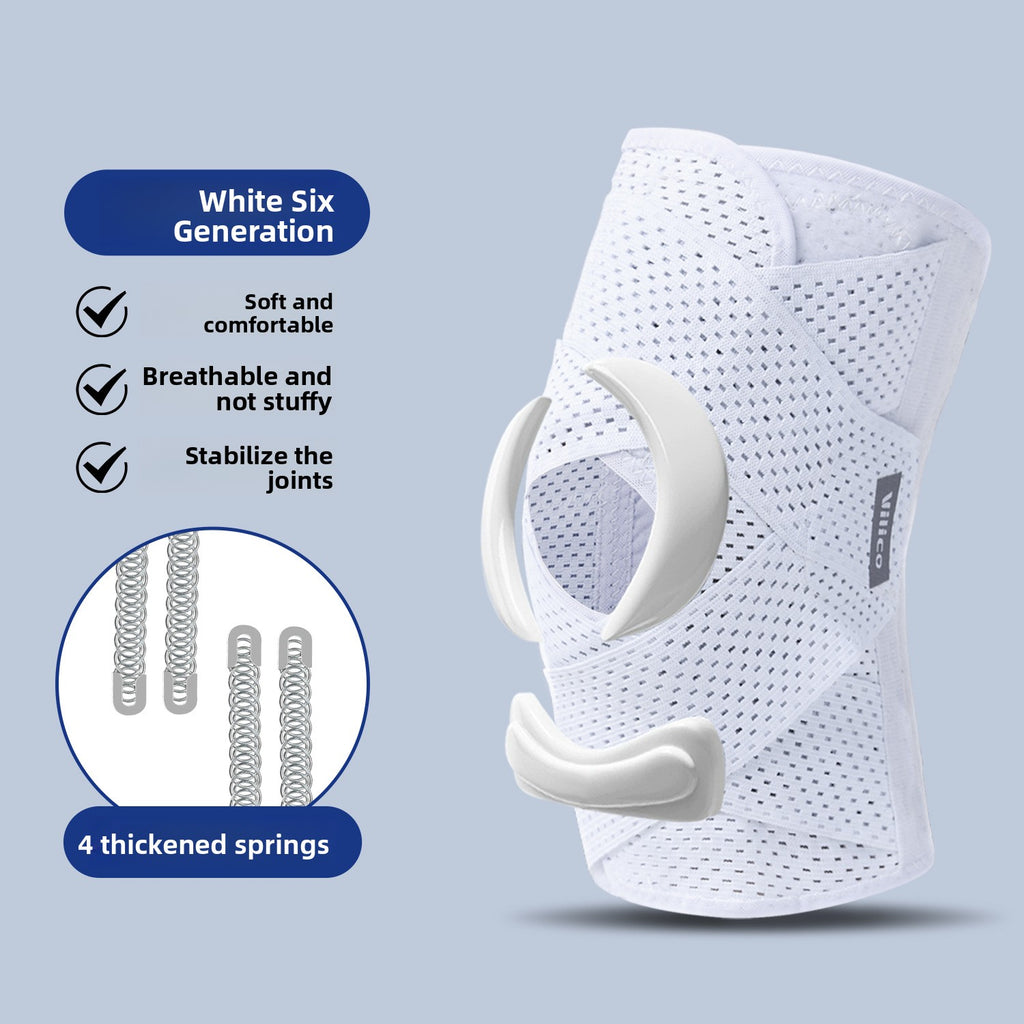 Breathable Sports Knee Pads with Spring Support