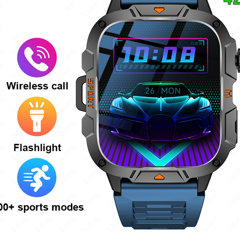 Multifunctional Health Smart Watch with Bluetooth Call