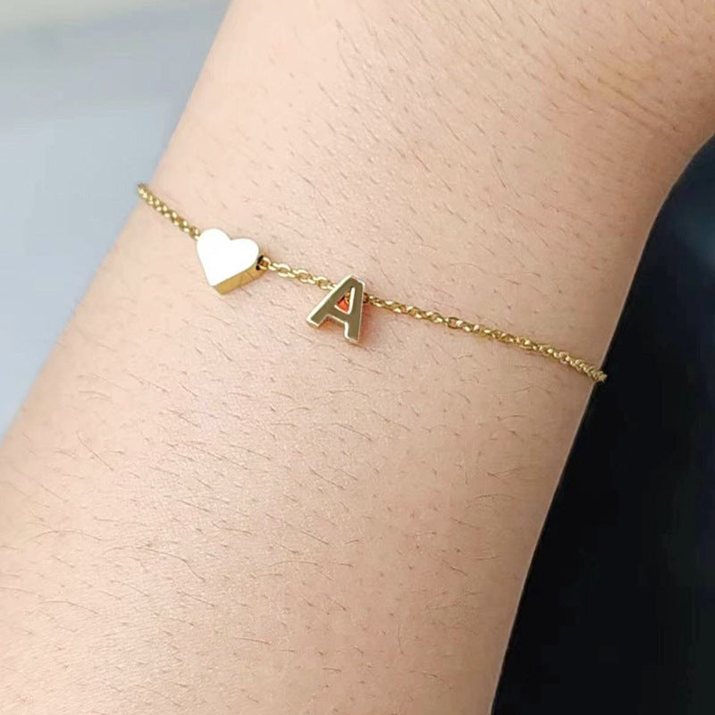 Letter Bracelet Woman