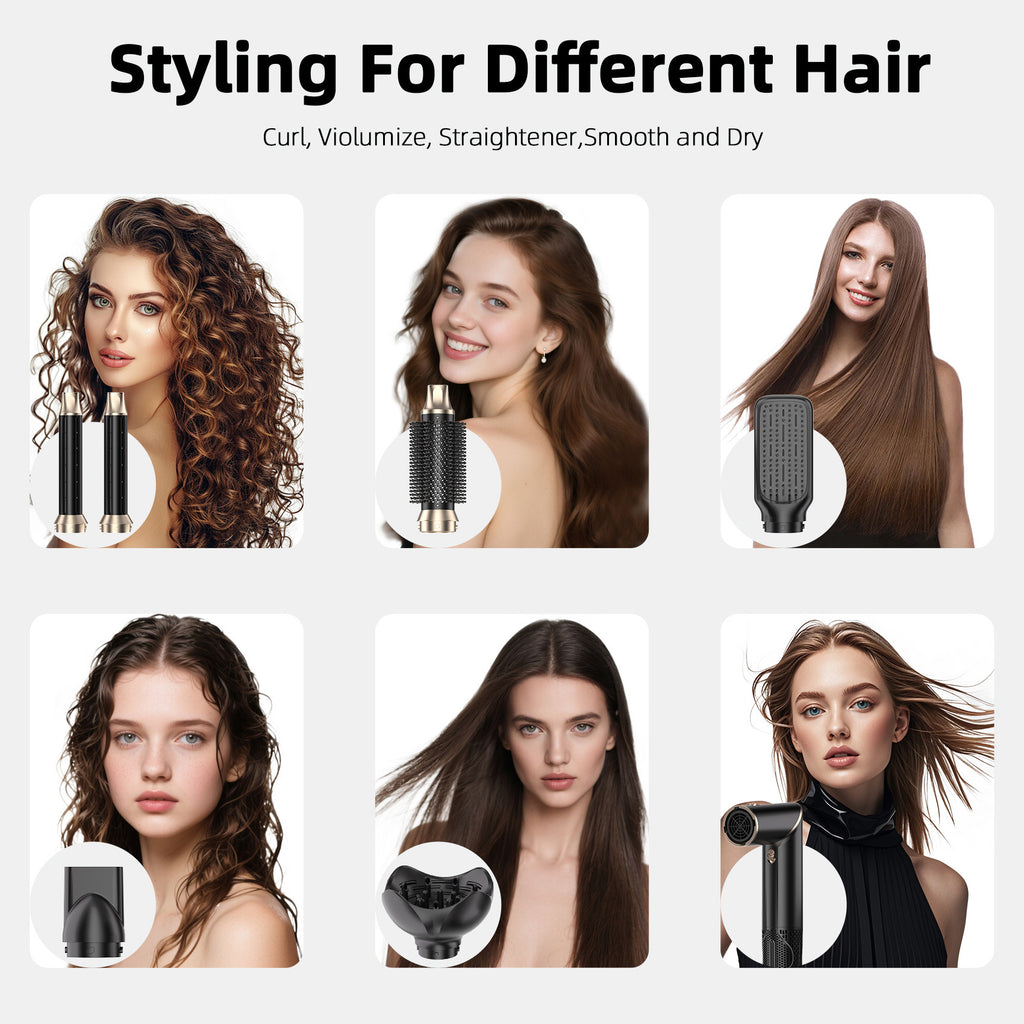 Multifunctional Hot Air Comb Styler