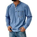 Mens Half Zip Long Sleeve Sweatshirt