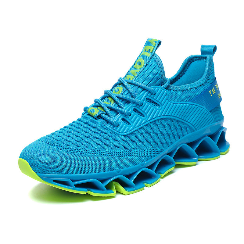 Men's Breathable Fly-Knit Mesh Lightweight Running Sports Shoes
