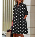 long-sleeve midi dress