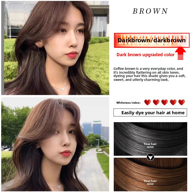 Three-in-One Hair Dye for Gentle Coloring and Gray Coverage