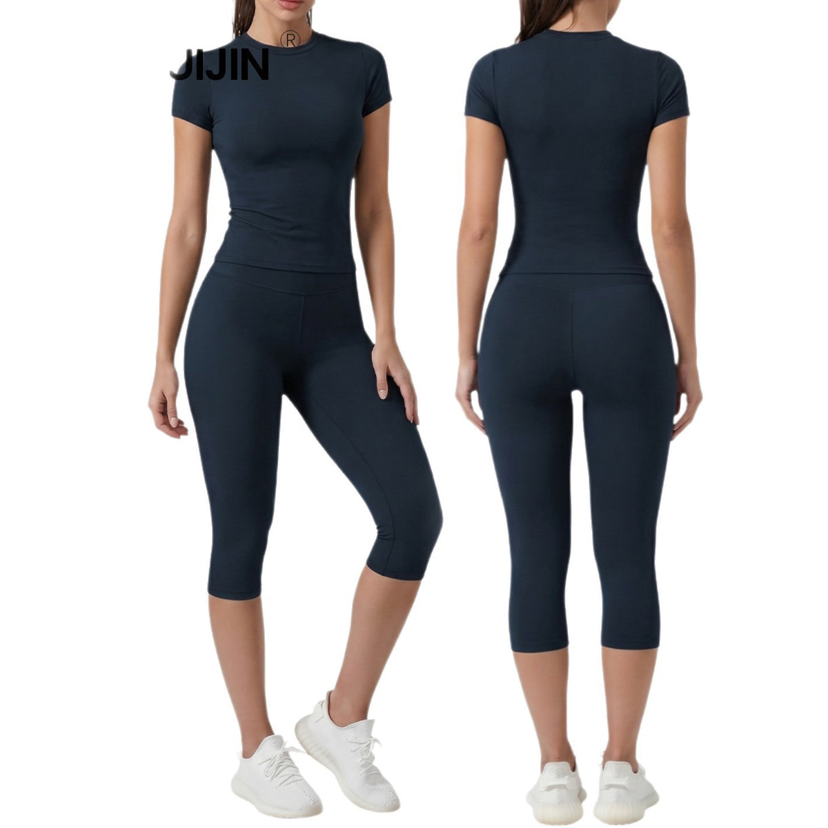 Womens High Waisted Yoga Set