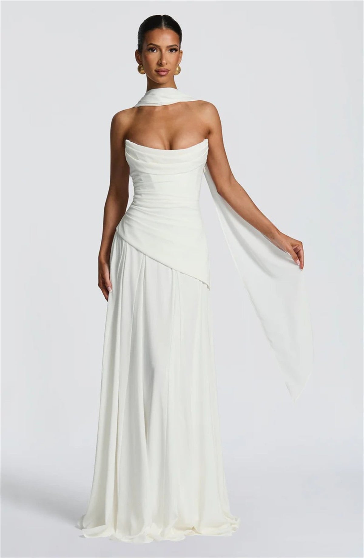 Womens Strappy Slim Fit Evening Dress