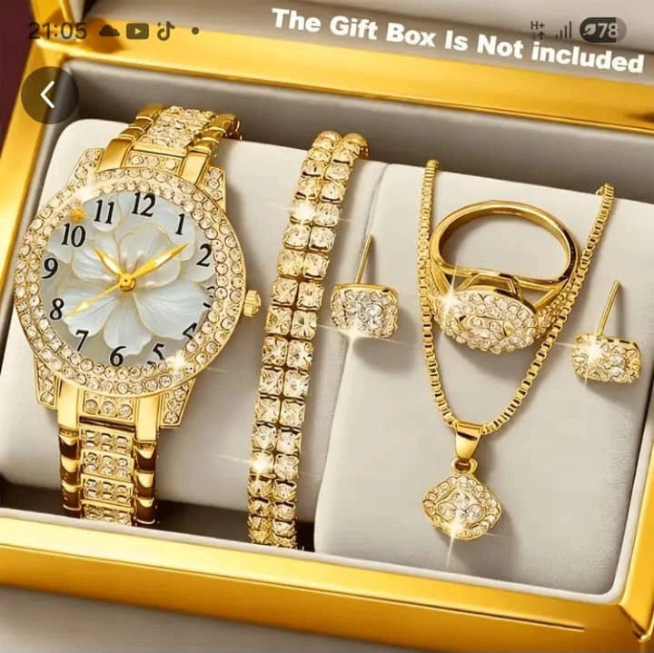 Lady's crystal watch