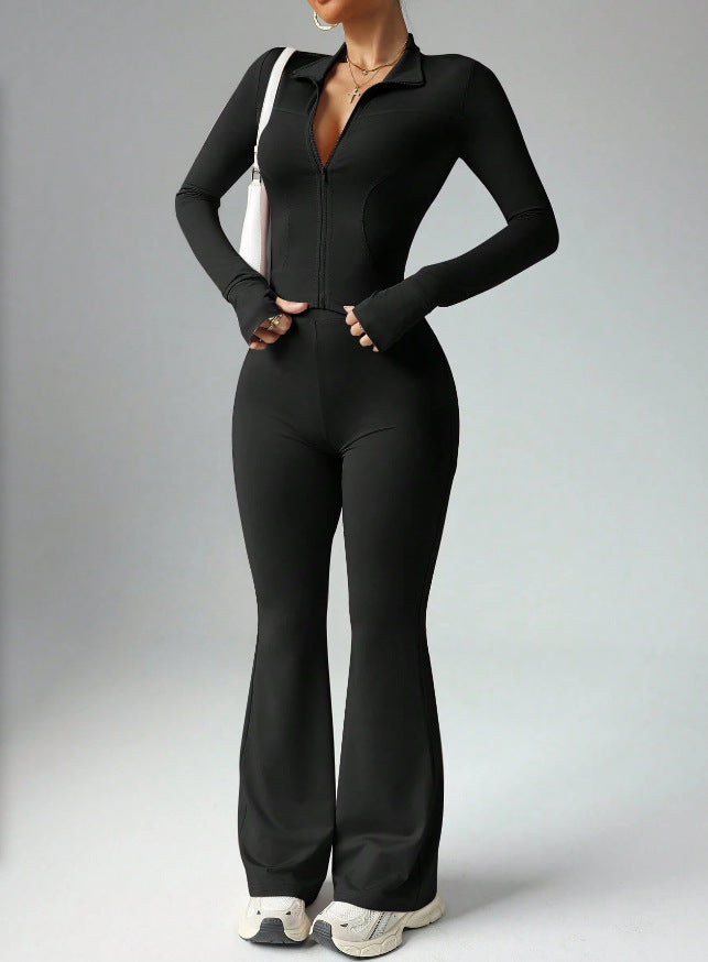 Womens Seamless Yoga Outfit Set