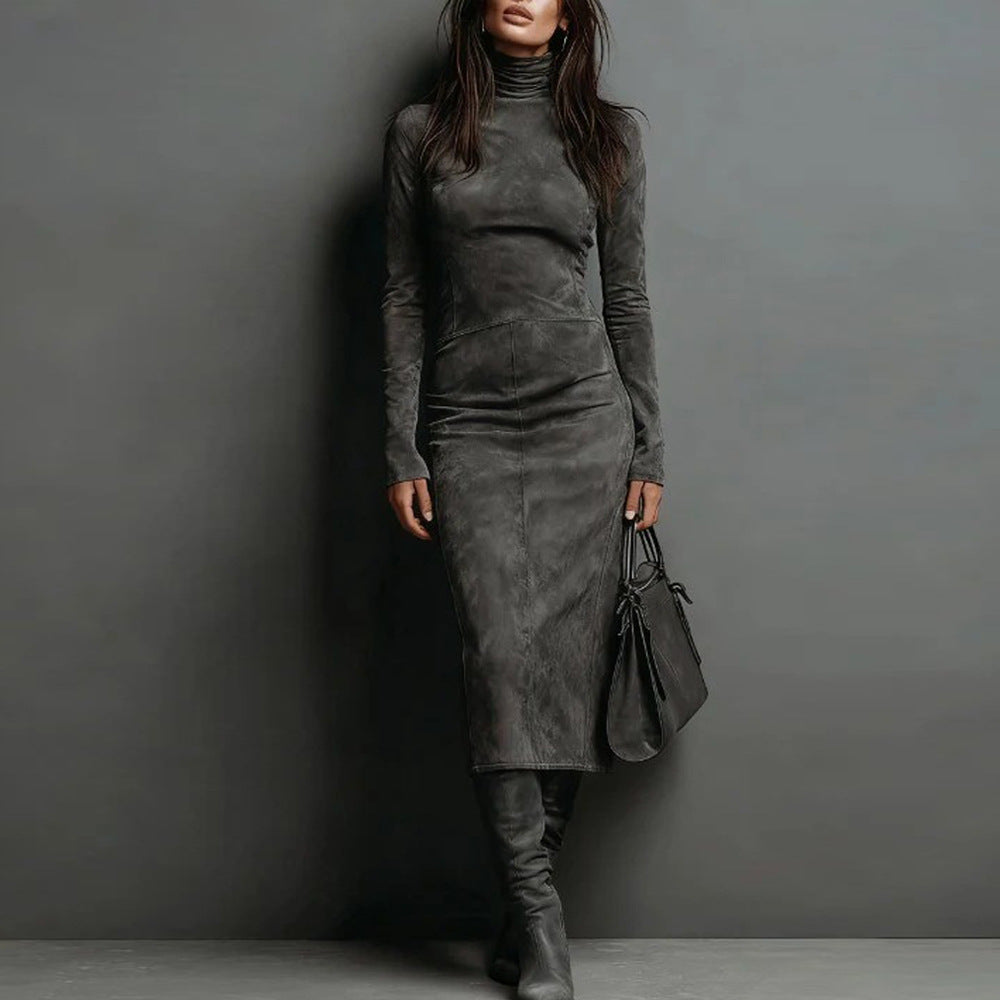 Slim Fit Long Sleeve Dress