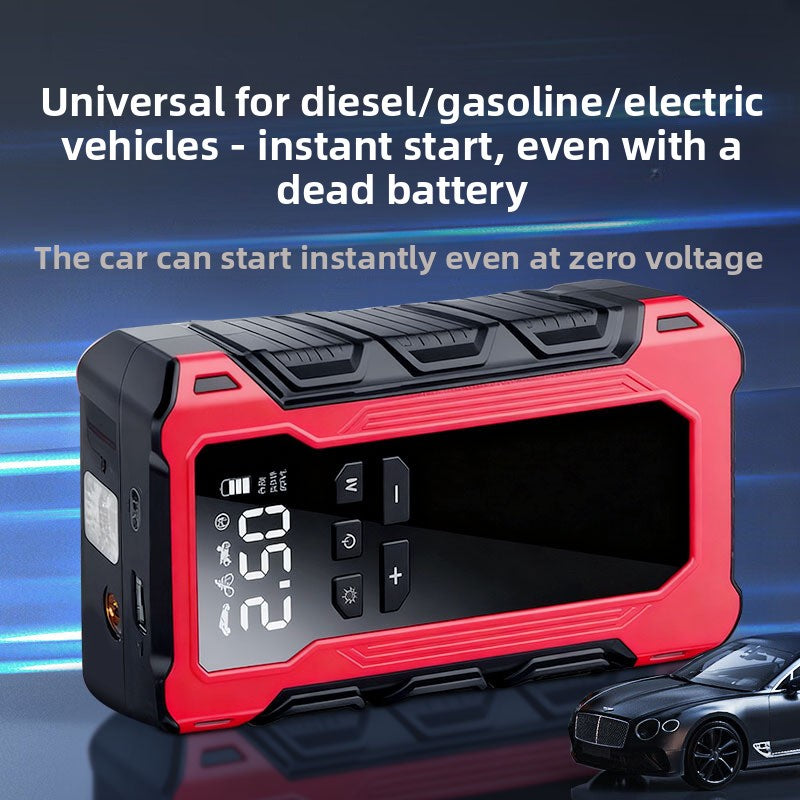 Car Emergency Starting Power  Wireless Air Pump All-In-One Machine