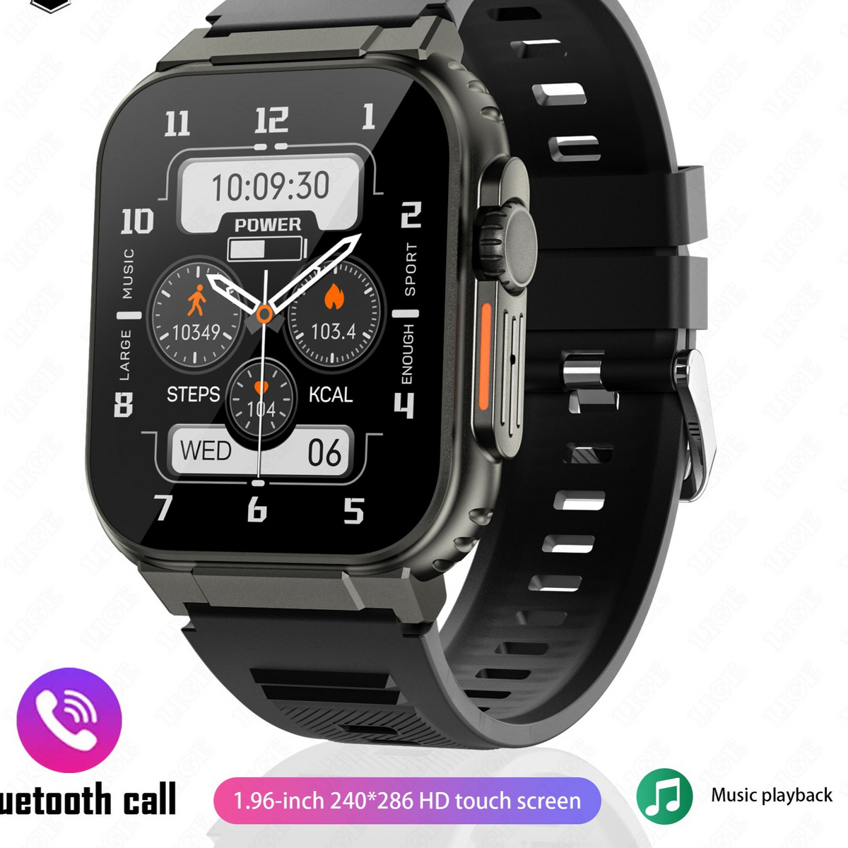 Multi-function Smart Watch with Health Monitoring